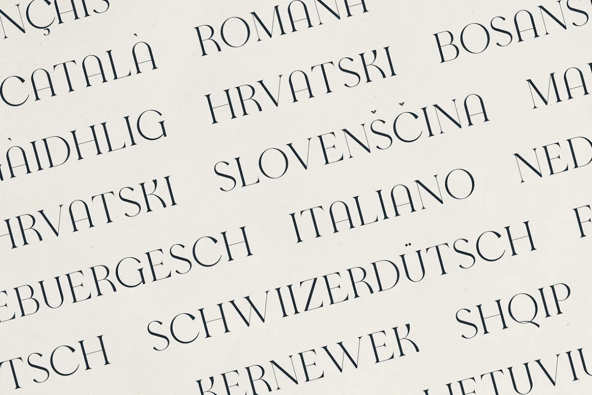 Solora – Elegant Modern Serif Font