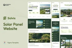 Solvix - Solar Panel Website