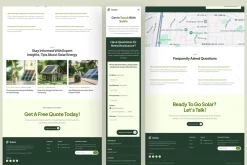 Solvix - Solar Panel Website