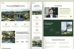 Solvix - Solar Panel Website