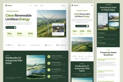 Solvix - Solar Panel Website