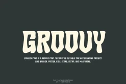 Somhen - Groovy Retro Font