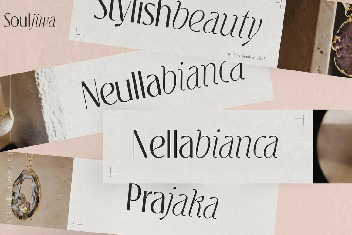 Souljiwa - Modern Branding Font