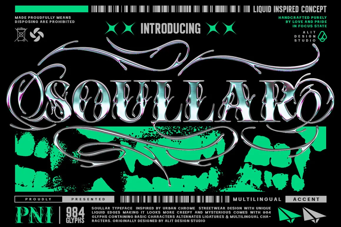 Soullar Typeface