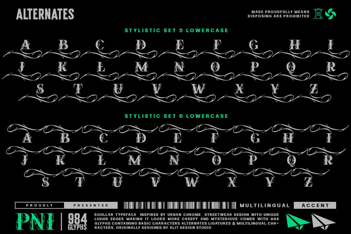 Soullar Typeface