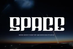 Space Authen - Serif Font