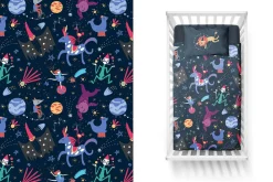 Space circus. Graphic set