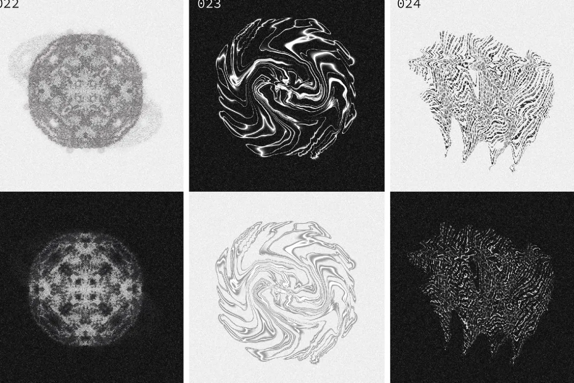 SPACE SPECIMENS retro abstract blobs