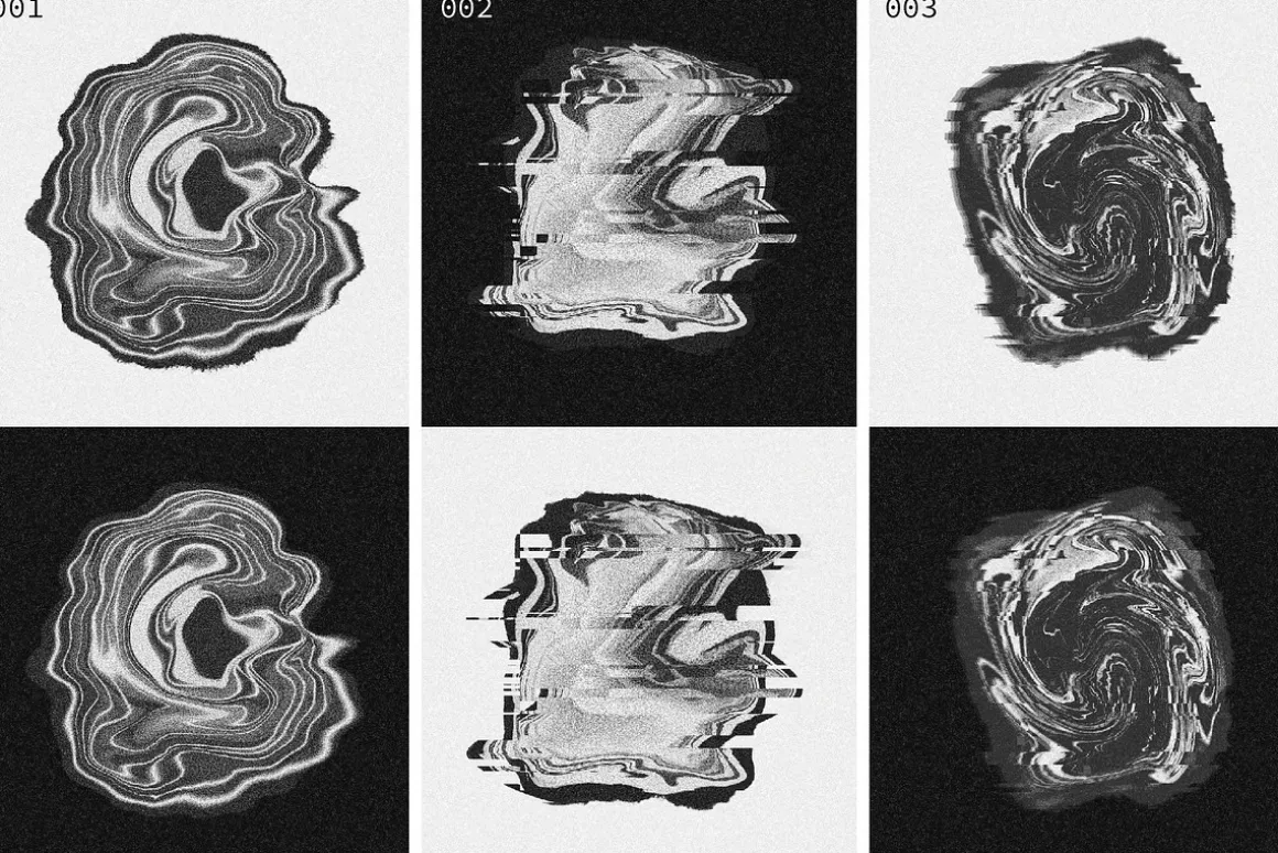 SPACE SPECIMENS retro abstract blobs