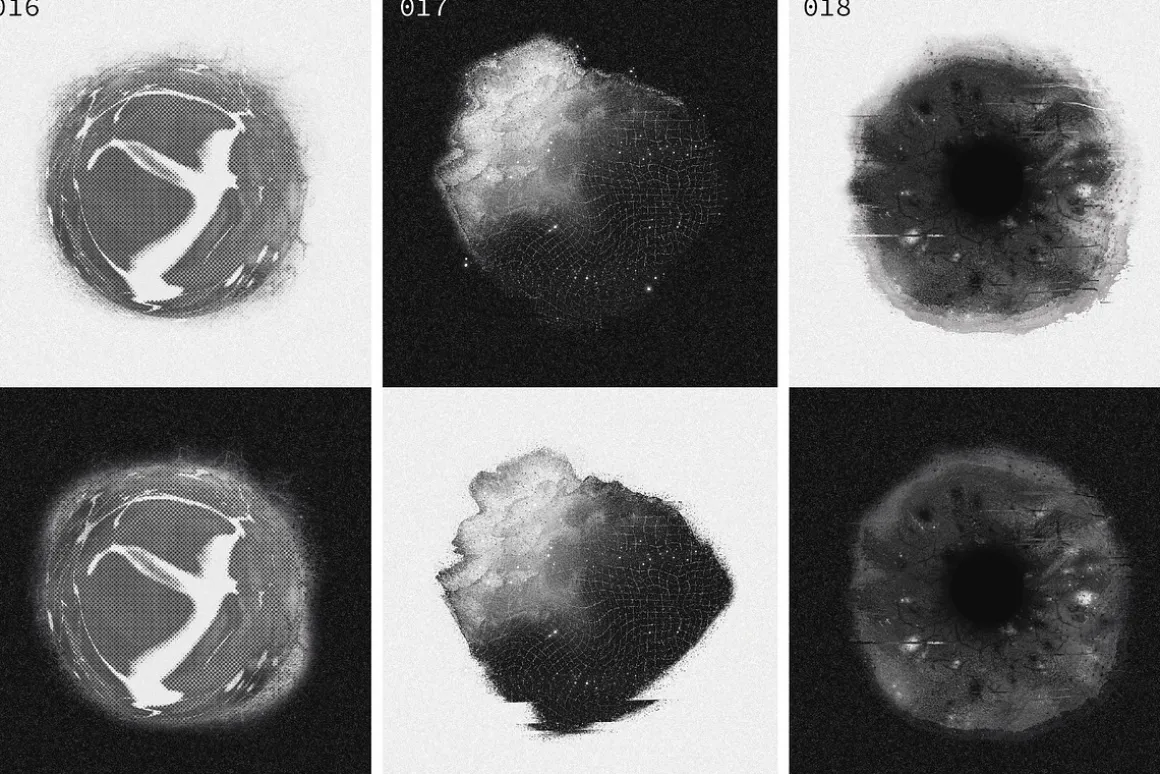 SPACE SPECIMENS retro abstract blobs