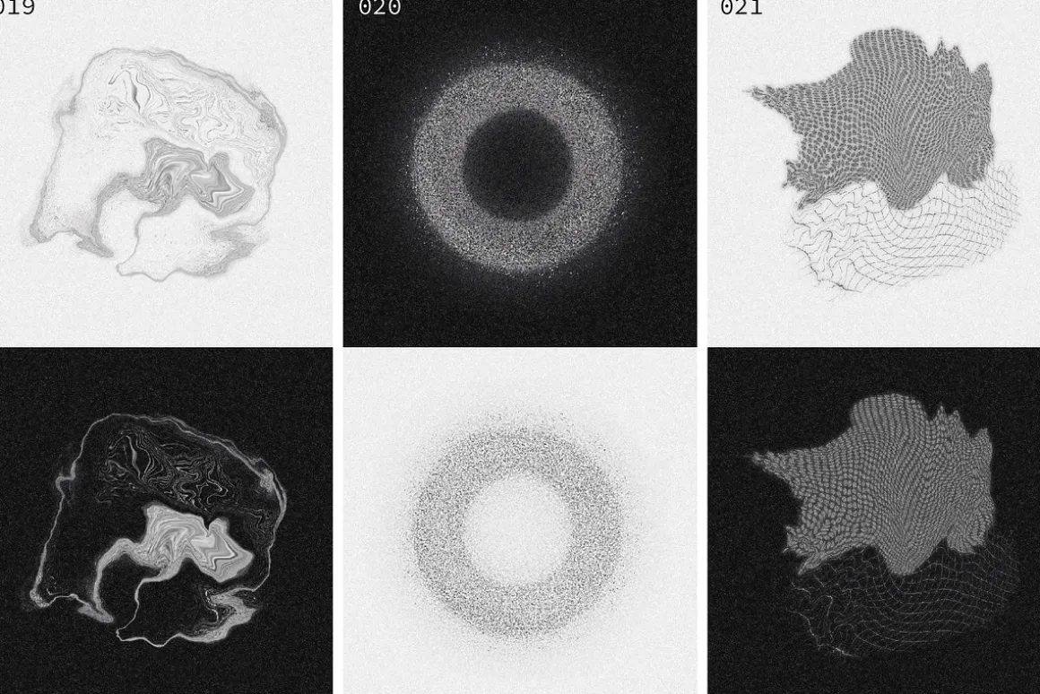 SPACE SPECIMENS retro abstract blobs