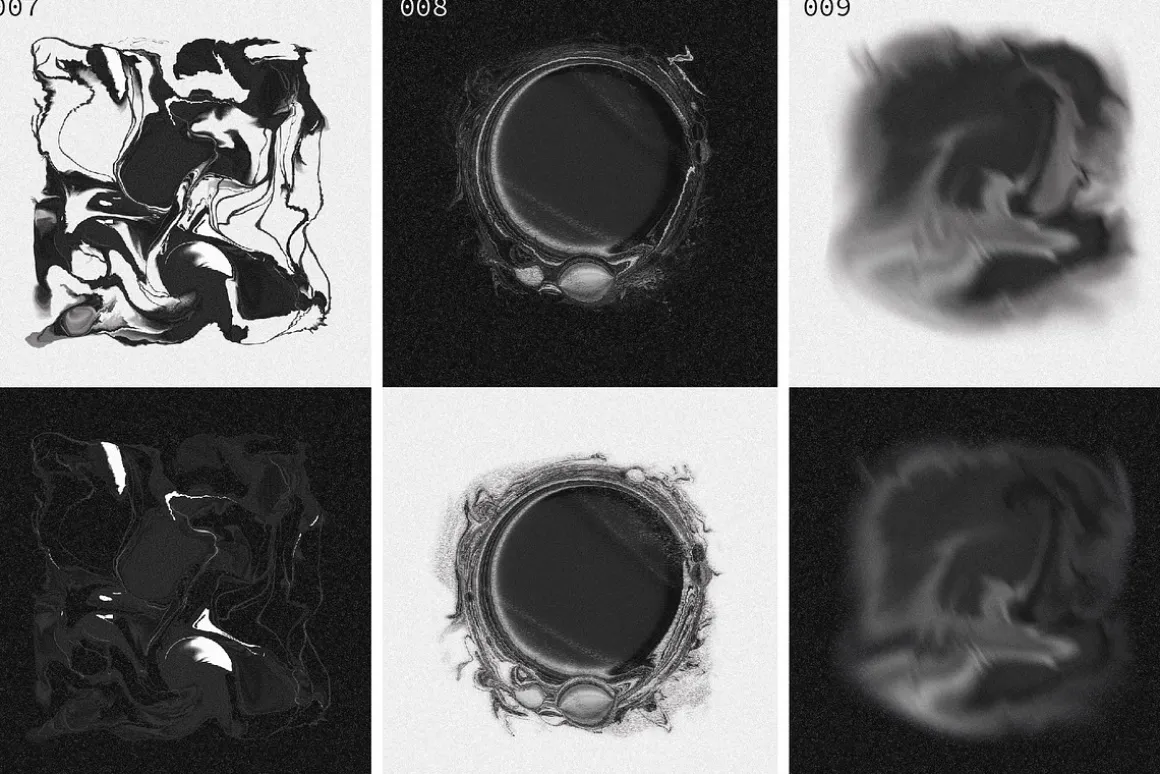 SPACE SPECIMENS retro abstract blobs