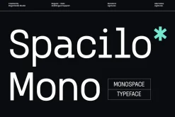 Spacilo Mono - Coding Monospace Font