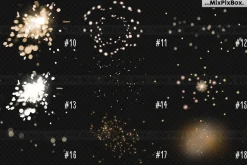 Sparkler Photo Overlays