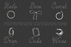 Spark Veil Decorative Glitter Font
