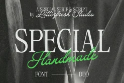 Special Handmade | Font Duo