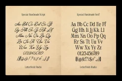 Special Handmade | Font Duo