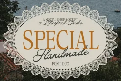 Special Handmade | Font Duo