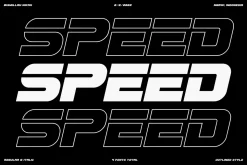 SPEED FEZ FONT
