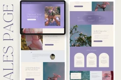 Spiritual Coach Squarespace Website