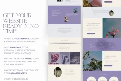 Spiritual Coach Squarespace Website