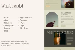 Spiritual Squarespace 7.1 Template