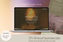 Spiritual Squarespace 7.1 Template