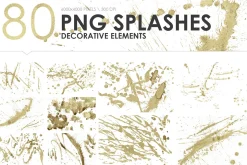 Splash Luxury Paint Backgrounds