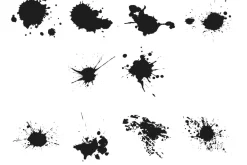 Splash Splatter Marks Set 1 Procreat