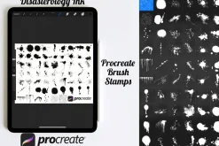 Splash Splatter Marks Set 1 Procreat