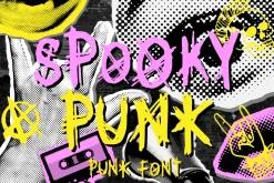 Spooky Punk - Punk Font