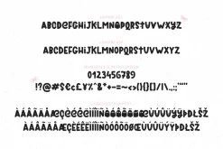 Spooky Things - Cute Halloween Font