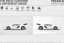Sport Car Mockup