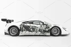 Sport Car Mockup