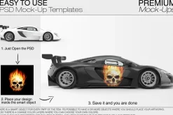 Sport Car Mockup