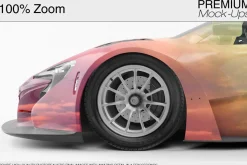 Sport Car Mockup