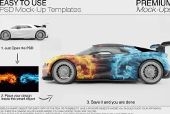 Sport Car Mockup