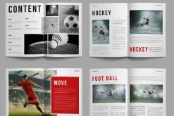 Sport Magazine Layout