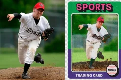 Sports Trading Card Mockup