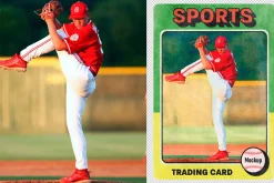 Sports Trading Card Mockup