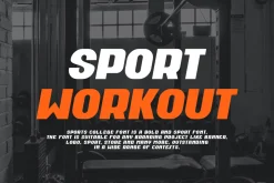 Sports College - Font Duo