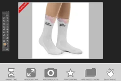Sport Socks Mockup