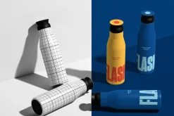 Sports Water Bottle Mockup