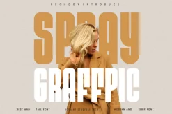 Spray Graffpic - Tall Font