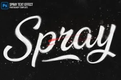 Spray Paint Text Effects