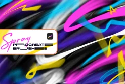 Spray Procreate Brushes