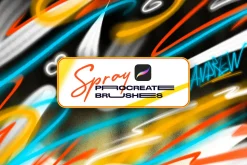 Spray Procreate Brushes