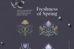 Spring floral pattern collection