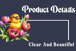 Spring American Goldfinch Clipart