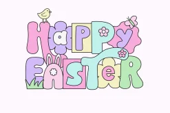 Spring + Easter Alphabet Set